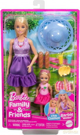 Barbie Family&Friends Siostry na pikniku