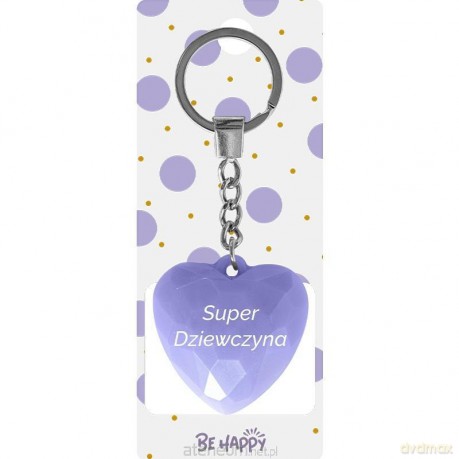 Berlok prezentowy z napisem Super Dziewczyna