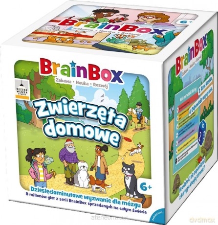 BrainBox - Zwierzęta domowe [KARTY]