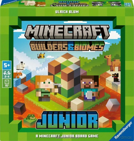 Builders and Biomes Jr Minecraft [GRA PLANSZOWA]