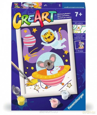 CreArt dla dzieci: Wild Animals Kosmiczny zwierzak