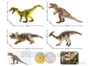 Dinozaury vinylowe z dźwiękiem mix [FIGURKA]