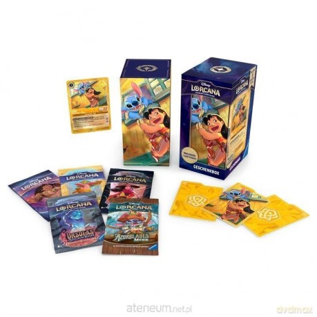 Disney Lorcana (Set07) Lilo gift box (5 boosterów) [KARTY]