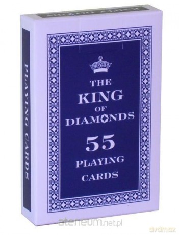 Karty - Texas hold'em Poker niebieski [KARTY]