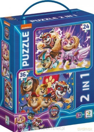 DODO 2w1 Psi Patrol. Dbamy o bezpieczeństwo [PUZZLE]