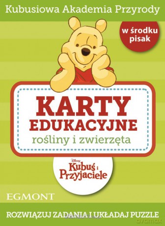Karty edukacyjne. Rośliny i zwierzęta [SZKOŁA]