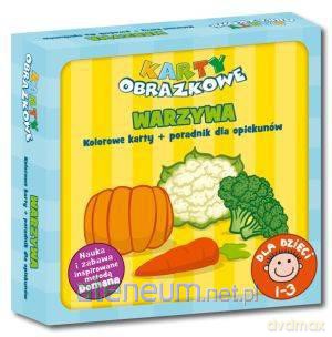 Karty obrazkowe-Warzywa [KSIĄŻKA]
