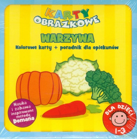 Karty obrazkowe-Warzywa [KSIĄŻKA]
