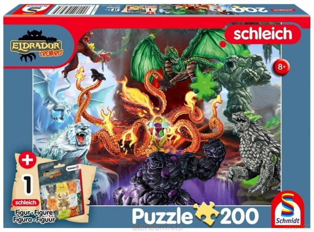 G3 200 el. Straszne stworzenia + figurka [PUZZLE]