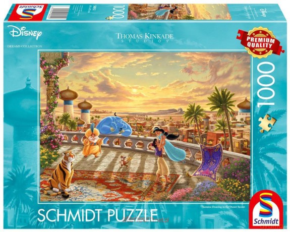 G3 PQ 1000 el. Disney: Dżasmina i Alady [PUZZLE]
