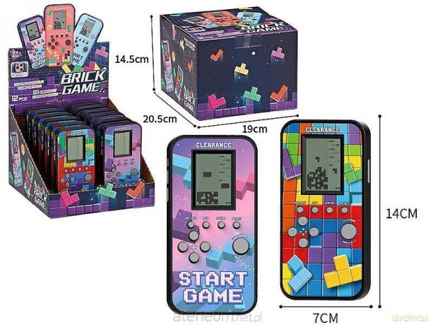 Gra elektroniczna tetris MIX