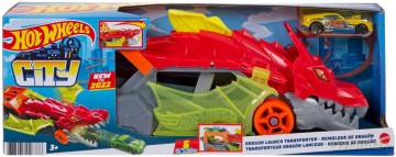Hit Wheels City Transporter Dragon