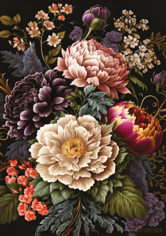 INTERDRUK 500 el. Flowers 4 [PUZZLE]