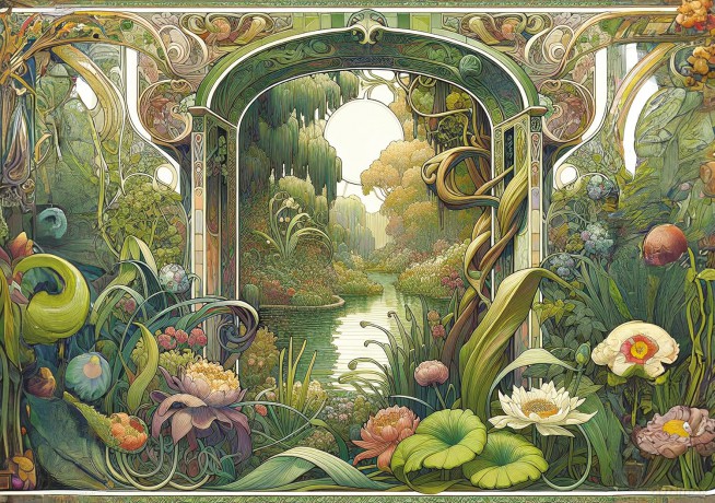 INTERDRUK 500 el. Secret Garden 3 [PUZZLE]