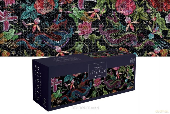 INTERDRUK panoramiczne 1000 el. Secret Garden 4 [PUZZLE]