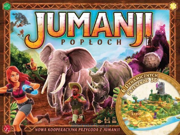 Jumanji Popłoch [GRA PLANSZOWA]