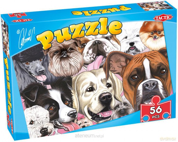 Karykatury Kotów i Psów - puzzle 56 [PUZZLE]