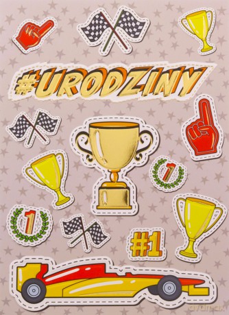 Karnet B6 Urodziny 1