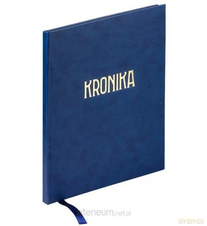 Kronika A4 120 kartek granatowa