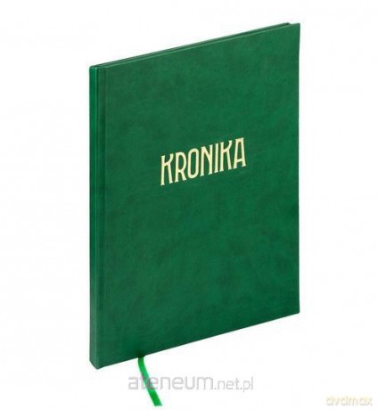 Kronika A4 120 kartek zielona
