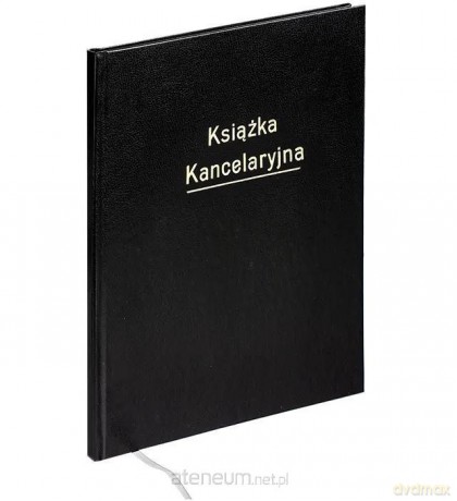 Książka kancelaryjna A4 100 kartek