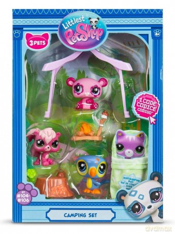 Littlest Pet Shop Zestaw kempingowy [FIGURKA]