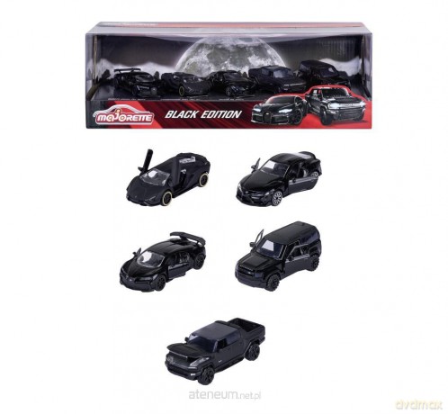 Majorette Black Ediotion 2.0 5pak