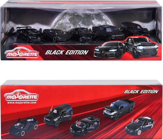 Majorette Black Ediotion 2.0 5pak