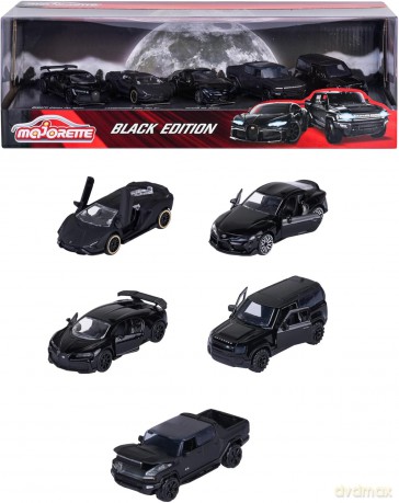 Majorette Black Ediotion 2.0 5pak