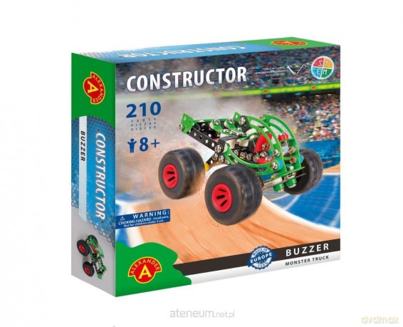 Mały Konstruktor - Buzzer Monster Truck