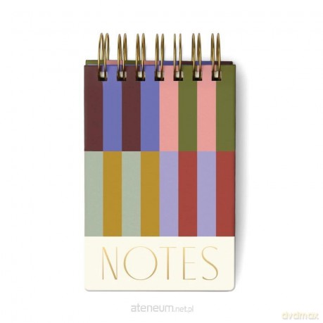 Notatnik 192K Twin Wire Chunky Bold Stripes