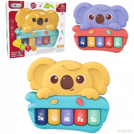 Pianinko koala na baterie MIX