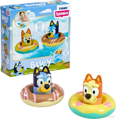 Pływające zwierzaki Bluey 2szt TOMY