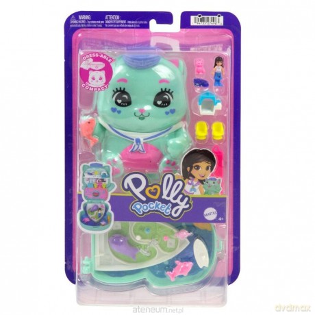 Polly Pocket Sail Kitty Compact JCR37 [FIGURKA]