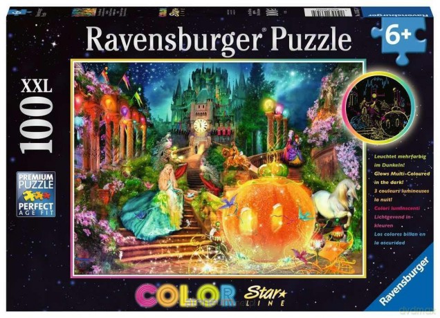 RAVENSBURGER 100 el. świecące - Taniec o północy [PUZZLE]