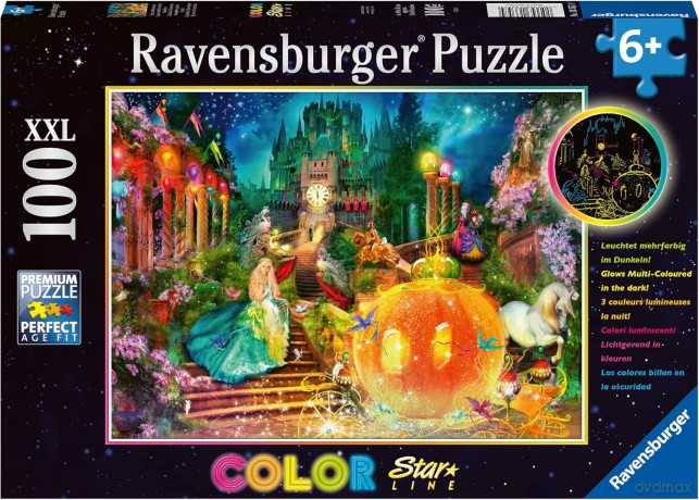 RAVENSBURGER 100 el. świecące - Taniec o północy [PUZZLE]