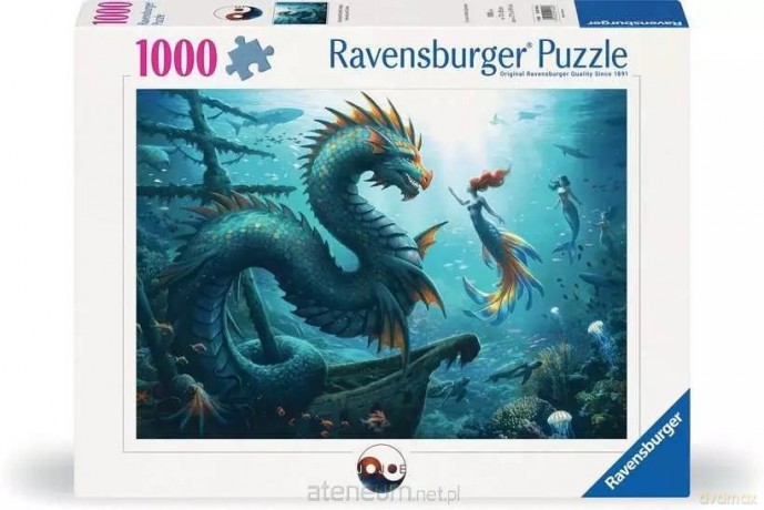 RAVENSBURGER 1000 el. Magiczne morskie głębiny [PUZZLE]