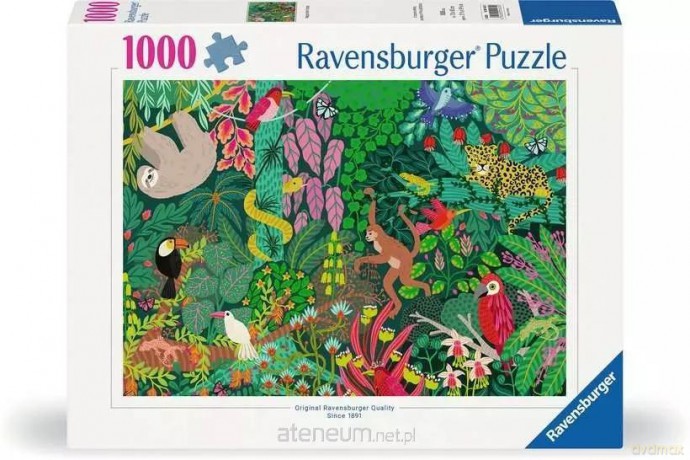 RAVENSBURGER 1000 el. Magiczny las deszczowy [PUZZLE]