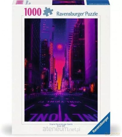 RAVENSBURGER 1000 el. Neony w Nowym Yorku [PUZZLE]