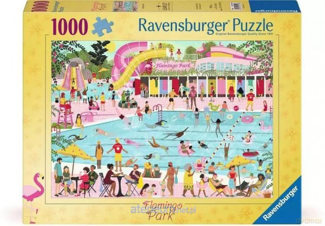RAVENSBURGER 1000 el. Park Flamingo [PUZZLE]