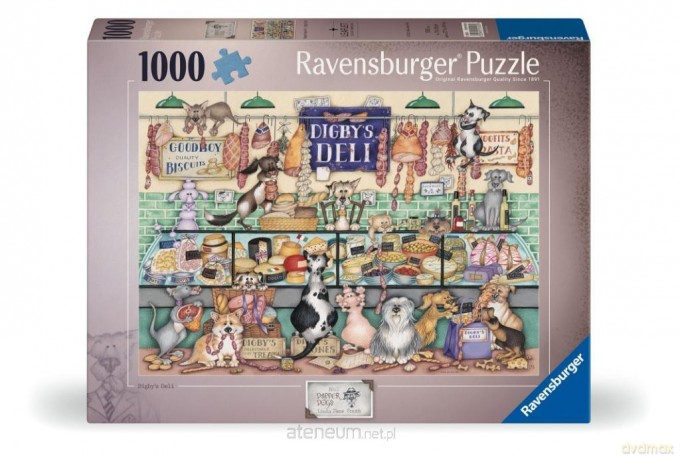 RAVENSBURGER 1000 el. Psy [PUZZLE]