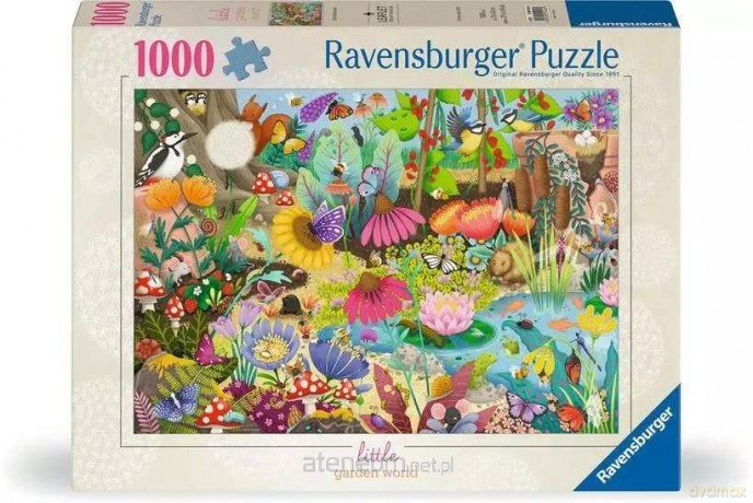 RAVENSBURGER 1000 el. Świat kwiatów [PUZZLE]