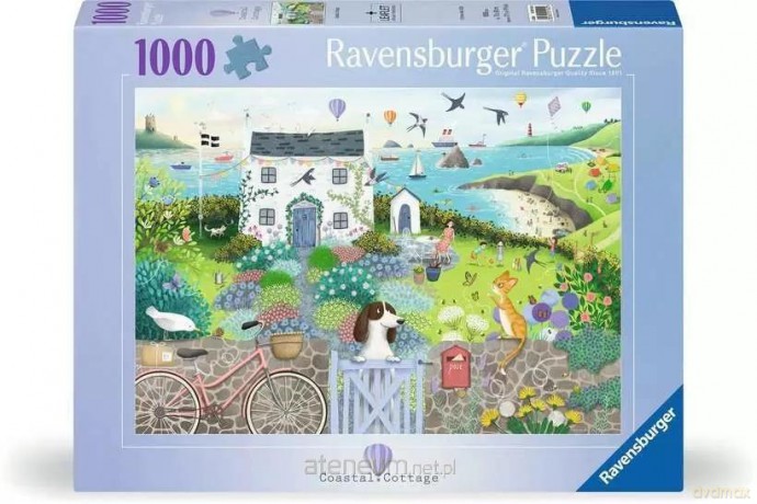 RAVENSBURGER 1000 el. Urokliwa wieś [PUZZLE]