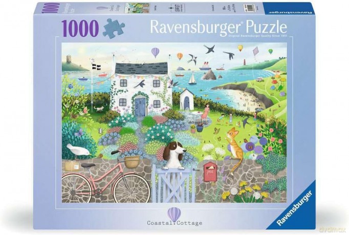RAVENSBURGER 1000 el. Urokliwa wieś [PUZZLE]