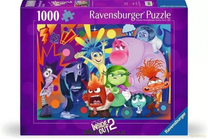 RAVENSBURGER 1000 el. W głowie się nie mieści 2 [PUZZLE]