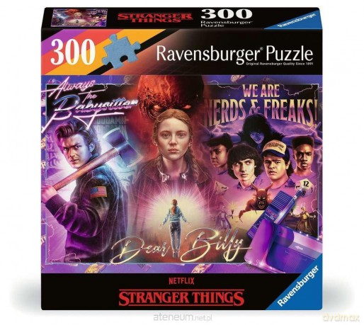 RAVENSBURGER 300 el. Stranger Things [PUZZLE]
