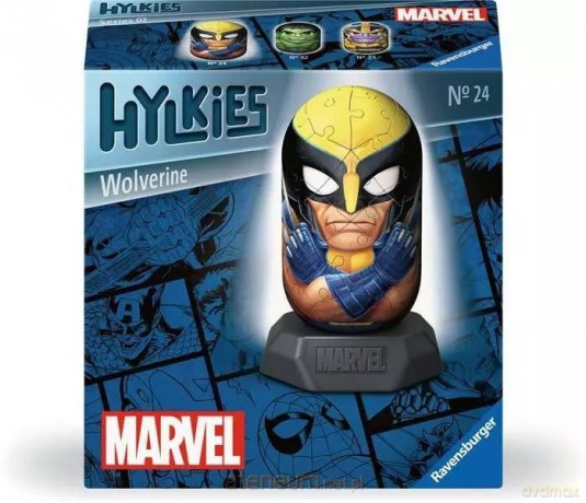 RAVENSBURGER 3D Hylkies: Wolverine [PUZZLE]