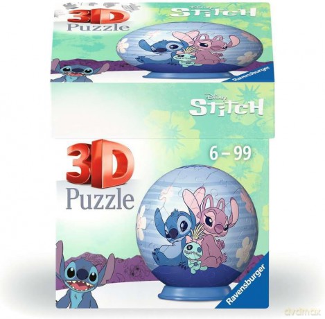 RAVENSBURGER 3D Kula: Stitch 3 [PUZZLE]