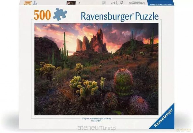 RAVENSBURGER 500 el. Kaktusy [PUZZLE]