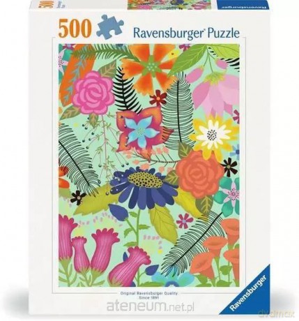 RAVENSBURGER 500 el. Kwiaty [PUZZLE]